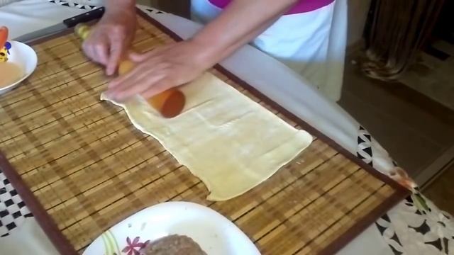 Мясной штрудель - мясной пирог