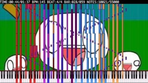 [BLACK MIDI] Parry Gripp - It's Raining Tacos 55K notes