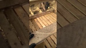 Клетка для кроликов из обычных поддонов