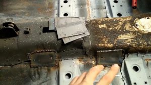 Восстановление кузова ВАЗ 2108 (часть 4)/свинцовый сурик, обработка дна