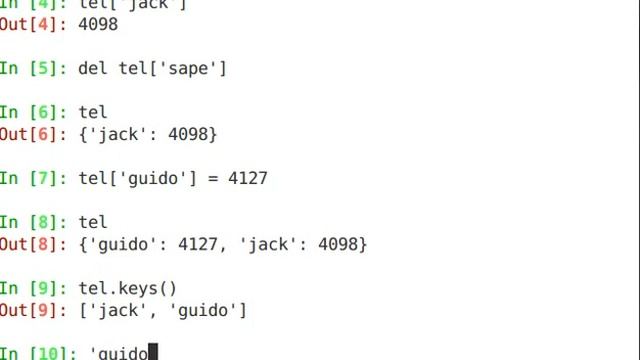 Episode 22: Dictionaries смотреть онлайн