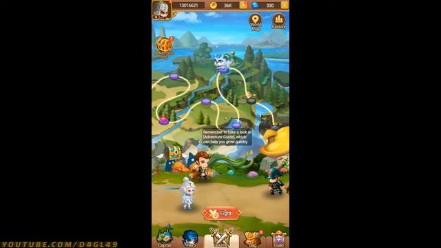 Adventureland Idle Game gamplay mobile Android/iOs. смотреть онлайн