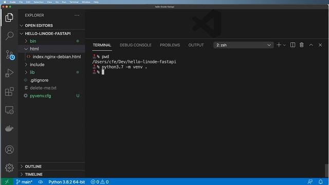 Creating a Virtual Environment | Python App From Scratch With Justin Mitchel