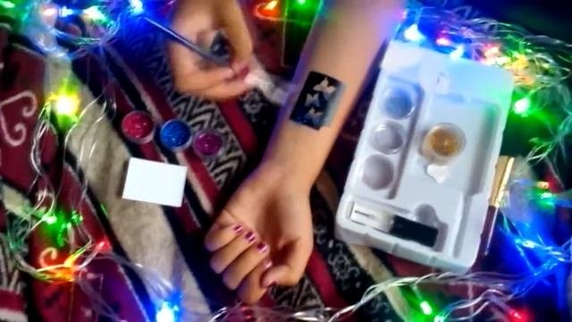 ❤ ❤ ☮ Делаем Glitter Tattoo вместе ☮ ❤ ❤