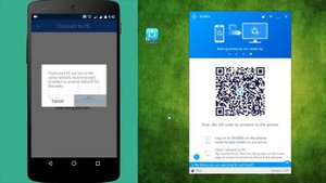 Shareit - How to connect to PC with QR code