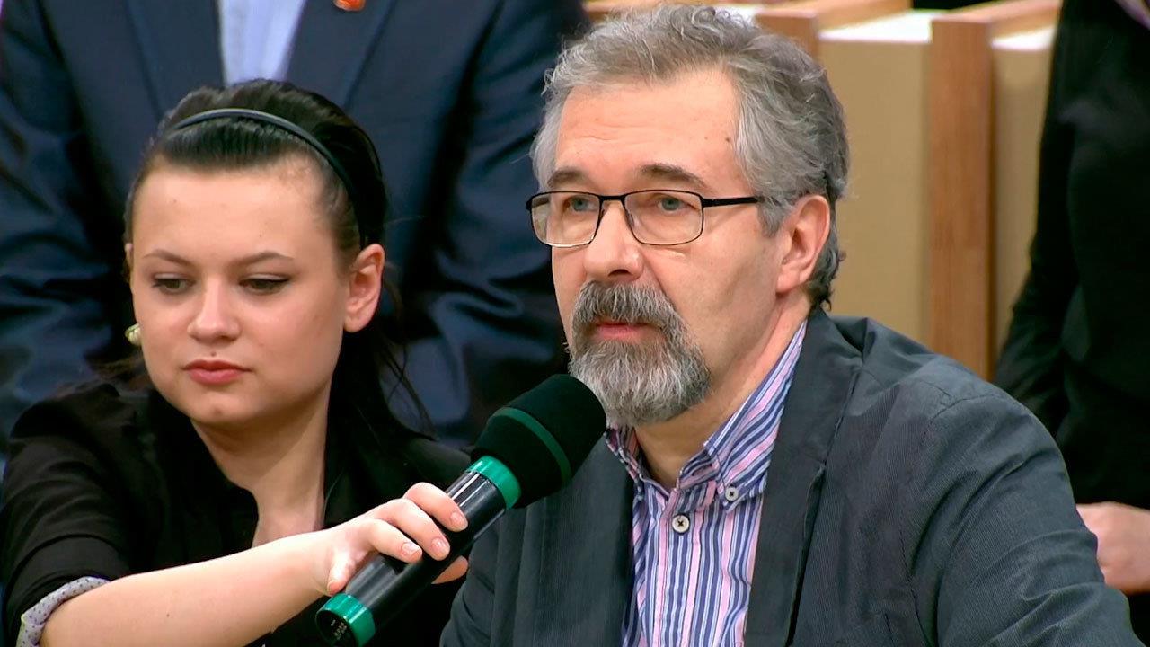 Леонид Поляков: Россия предлагает миру новый мир! Время покажет. Фрагмент выпуска от 02.03.2016