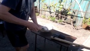 Вертел для мангала с электроприводом.