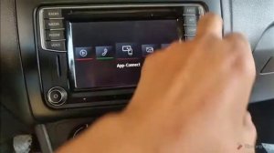 Instal Composition média MIB2 V3 Bleutooth App Connect Carplay Android Auto Mirrorlink VW Polo 2013