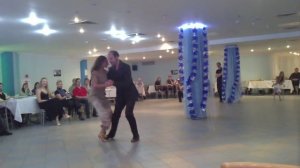 Juan Capriotti y Graciana Romeo. White tango Festival in Moscow 2010