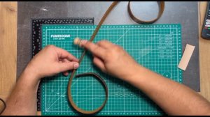 Ремень из кожи своими руками