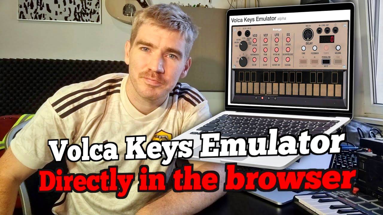 Volca Keys In-Browser Emulation: Free Online Synth