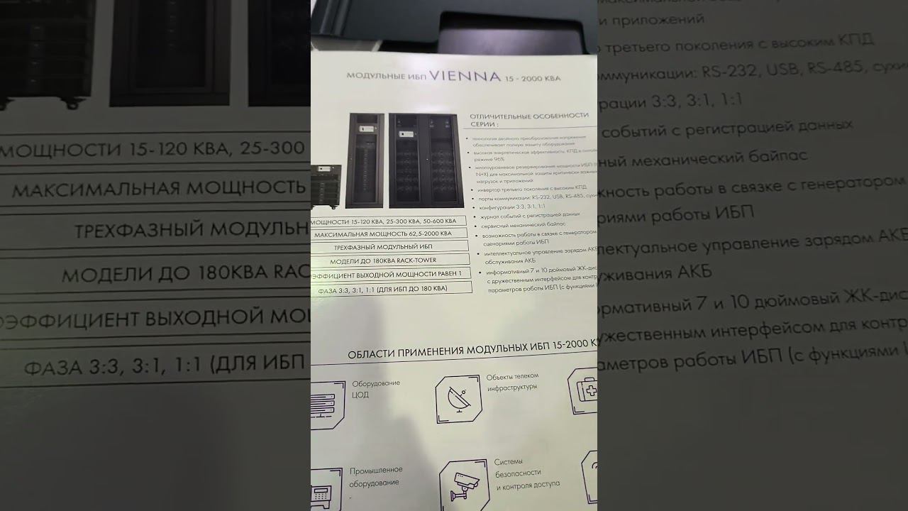 Источники бесперебойного питания HIDEN / ЭЛЕКТРО-2024 смотреть онлайн