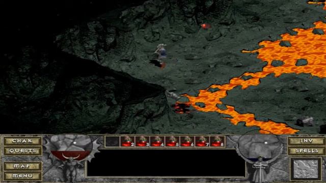 diablo 1 # входим в Лабиринт смотреть онлайн