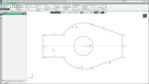 Работа с ограничениями объектов в КОМПАС-3D