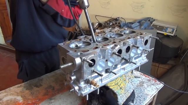 Доработка ГБЦ ваз 8кл грамотно пилим каналы ГБЦ ваз 2108 2109 2110 2112 2113 2114 2115 смотреть онлайн