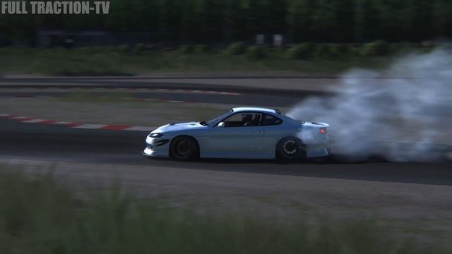 754hp S15 Drifting in Tukuruma Circuit (Assetto Corsa) Game pad Control / Game play смотреть онлайн