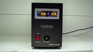 ИБП Logicpower LPY-B-PSW-500+, для котлов отопления, чистая синусоида, внешняя АКБ