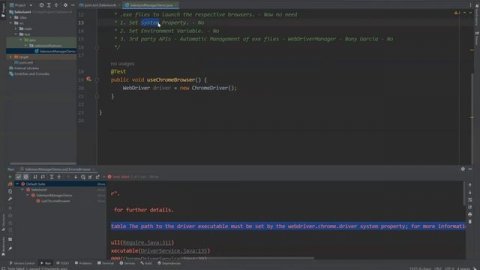 Selenium Manager in Selenium 4.6.0 || No WebDriverManager || No .exe Files for Selenium