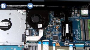 Внутренний обзор и разборка ноутбука Dell Inspiron 5567