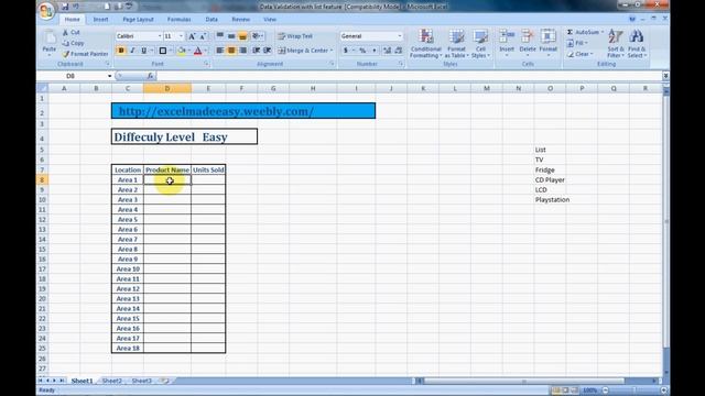 4 Ways of Data Validation in Excel смотреть онлайн
