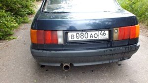 Ауди 80 b3 c ABK 2.0 спорт выпуск отсечка.