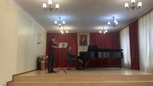 Гендель - соната 4 для скрипки и ф-но 3-4 часть