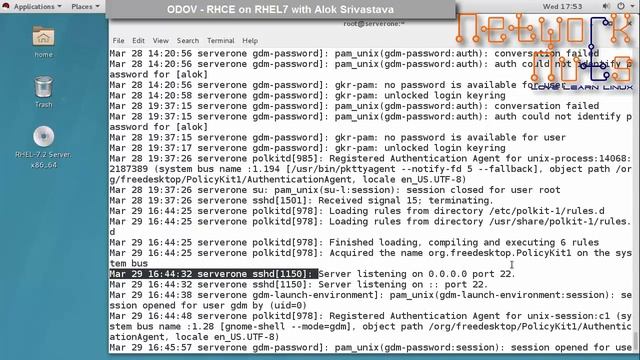 Understanding Logs & Log Management in RHEL 7 смотреть онлайн