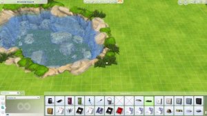 How to make a Realistic Pond / The Sims 4 Base Game / Как построить пруд / Симс 4 Базовая игра