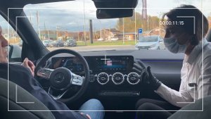 Новый Mercedes GLA 250 разгон 0-100. 224HP New GLA 250 acceleration 2020