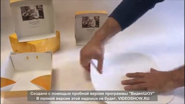 Картонная упаковка для десертов