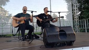 Концерт арт рок группы шляпник в озеропарке, песня страна туманов.mp4