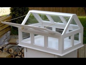 Как сделать переносную мини теплицу своими руками