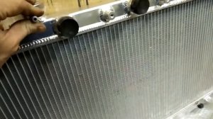 Обзор алюминиевого радиатора для subaru.