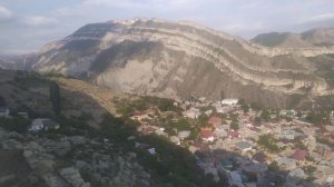 Гуниб с высоты. Горный Дагестан