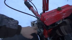 Установка скоростной звёздочки на Лютого Крота .