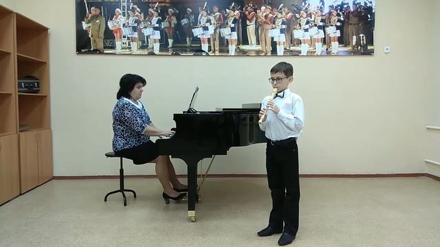 Дуравкин Арсений, Пятницкая ДШИ, духовые инструменты Д Шостакович Шарманка смотреть онлайн