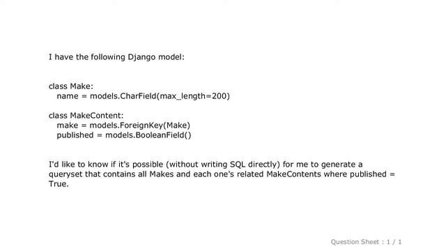 Django : Django Queryset With Filtering On Reverse Foreign Key