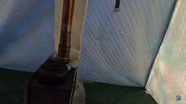 Походная баня из палатки. смотреть онлайн