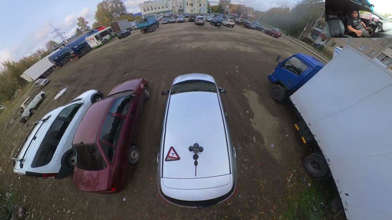Парковка 90°(гараж). Научись делать с первого раза.