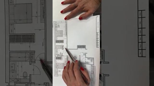 Разбор планировки квартиры для семьи из трех человек от дизайнера интерьеров