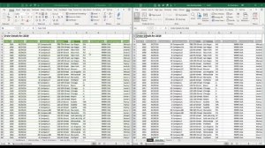 How To View Two Sheets Side-by-side In The Same Excel File