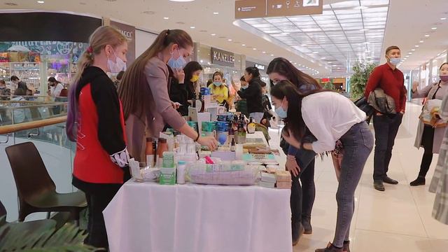 Эко ярмарка на территории ТРЦ Mega Park смотреть онлайн