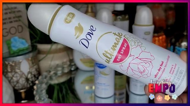NEW DOVE ULTIMATE ANTIPERSPIRANT DEODRANT DRY SPRAY || #bodycare || Everything Empo смотреть онлайн