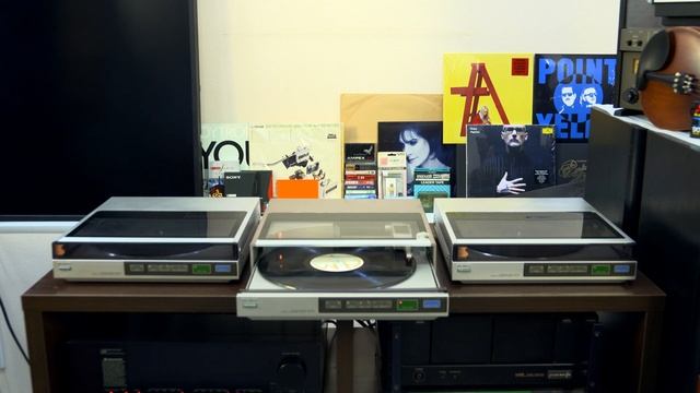 SONY PS-FL77 ￥49,800(1983年発売) тангенциальный тонарм, полный автомат. Япония. смотреть онлайн