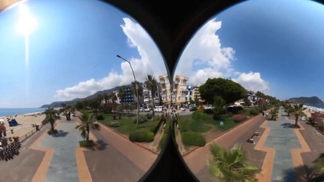 Пляж Клеопатры Бульвар Ататюрка Большая прогулка Kleopatra Beach Ataturk Boulevard Big Walk GoPro