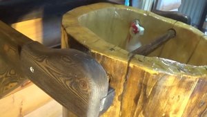 КАК СДЕЛАТЬ НЕОБЫЧНОЕ ВЕДРО ИЗ ПНЯ КЕДРА из эпоксидной смолы и дерева .HOW TO MAKE A BUCKET OUT OF