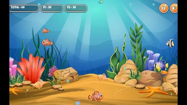 Играю с другам рыбка ест рыбку 3 на на двоих смотреть онлайн