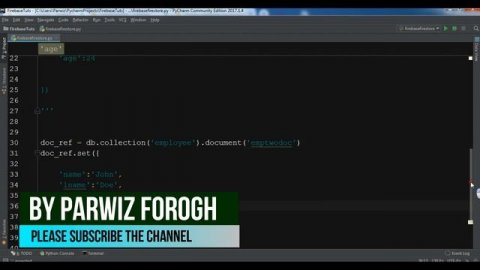 Python Firebase Cloud Firestore Example