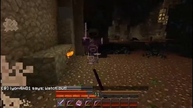 Minecraft-Wrath of the Fallen #1-Первые сражения смотреть онлайн