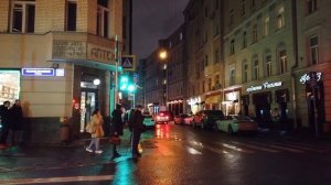 Ночная Москва Малая Бронная улица Патрики